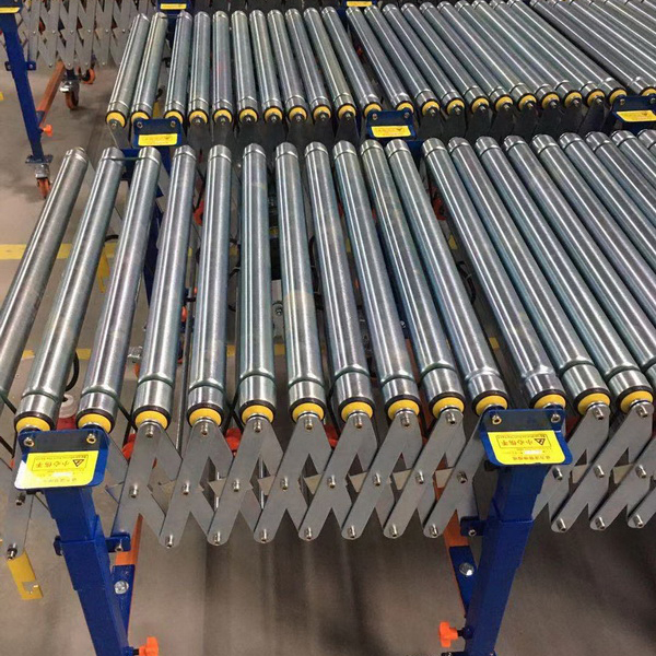 伸縮式滾筒輸送機